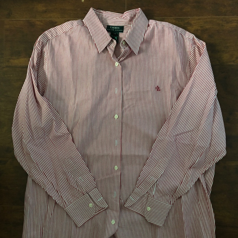 Lauren Ralph Lauren Green label men’s dress shirt